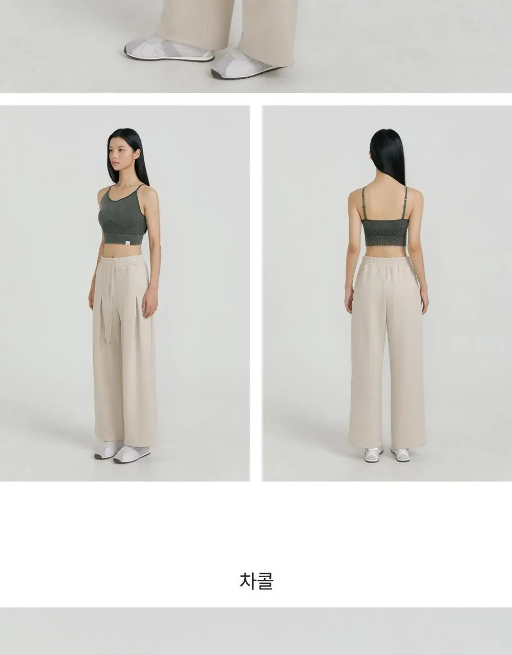 [이청아 착용] 프론투라인 뉴 소프티 와이드 핀턱 팬츠 상세페이지 22